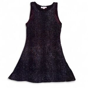Vintage S. Roberts Sparkly Black Dress